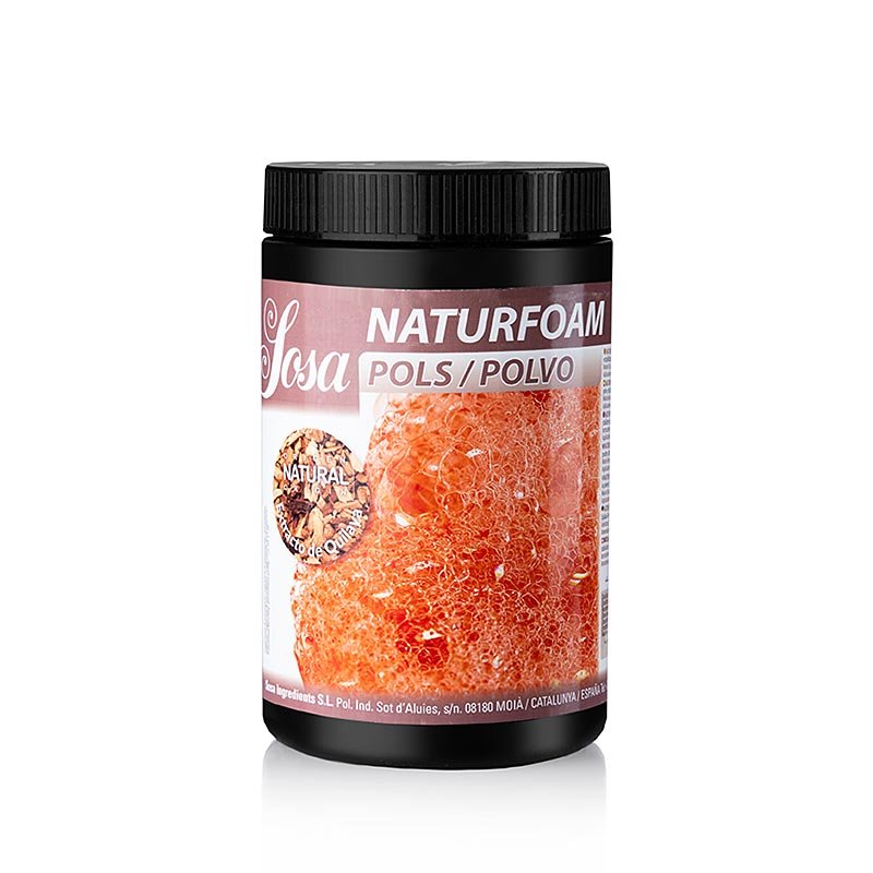 Sosa , agent moussant pour tous types de liquides, régénérable, à base de quillaja (39598), 400 g | Cuisine moléculaire | thungourmet