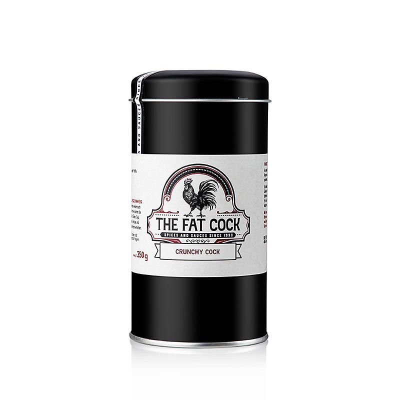 The Fat Cock - Crunchy Cock, sel épicé, 350 g | Sel, poivre, épices, arômes, légumes secs | thungourmet