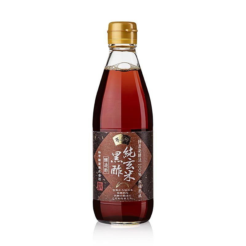 Vinaigre de riz - Kurosu - Vinaigre noir à base de riz brun, 360 ml | Asia & Ethno Food | thungourmet