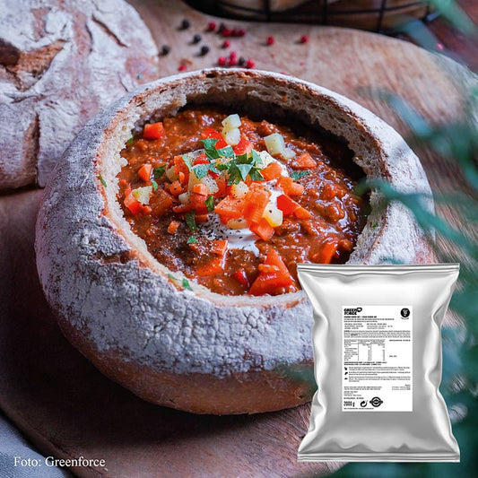 Greenforce - Easy to Cook - Soupe de goulash végétalienne, à base de protéines de pois, 2 kg