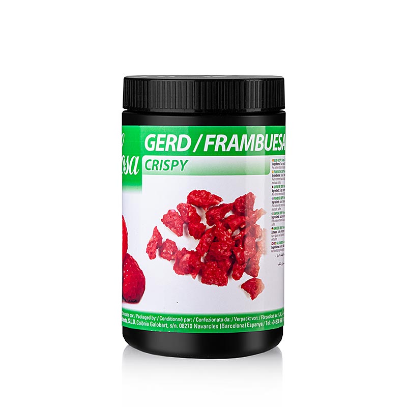 Sosa Crispy à la framboise, lyophilisé, 5-8mm (43719), 200 g