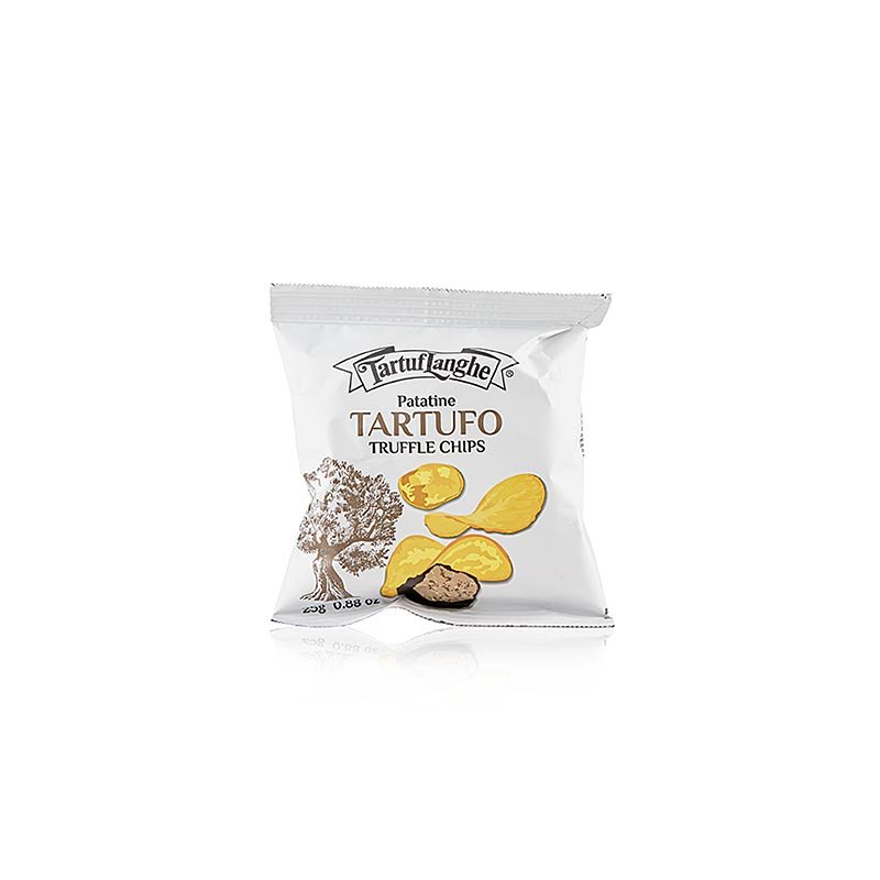 Chips à la truffe, chips de pomme de terre à la truffe d'été, Tartuflanghe, 25 g | Biscuits, chocolats, snacks | thungourmet