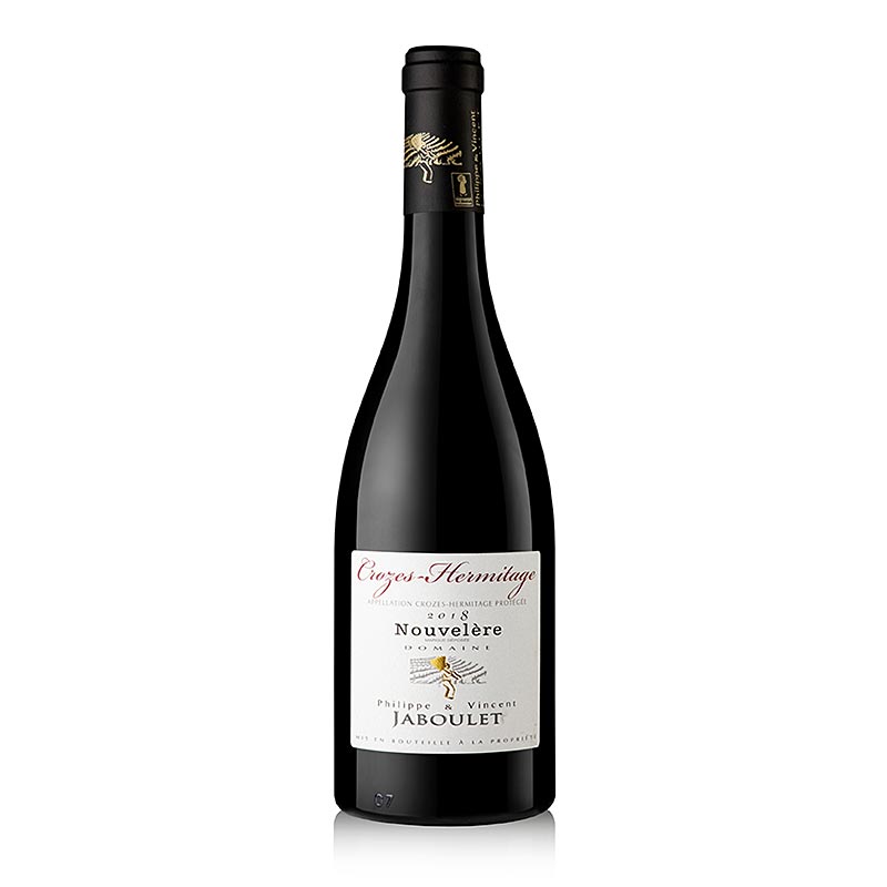 2018 Crozes Hermitage Nouvelere, sec, P & V Jaboulet, 750 ml - un délicieux vin rouge sec de la région Crozes Hermitage