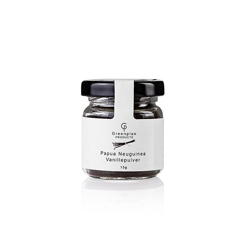 Vanille en poudre (vanille moulue) Papouasie-Nouvelle-Guinée, Greenplan, 15 g | Pâtisserie, dessert, sirop | thungourmet