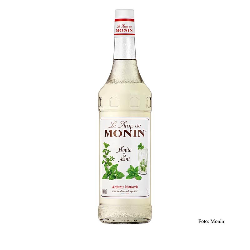Sirop Monin Mojito Menthe, blanc (arôme rhum), 1 l Pâtisserie, dessert, sirop | thungourmet