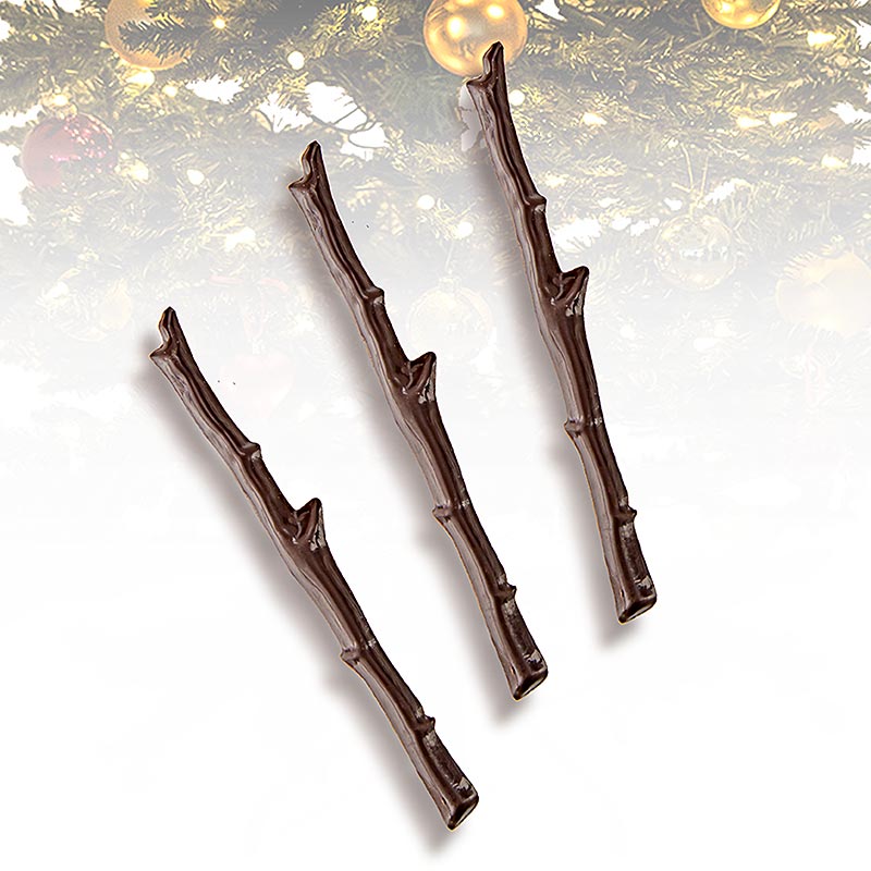 Branches, en chocolat, 13,5x1,3cm, PCB, 80 pièces