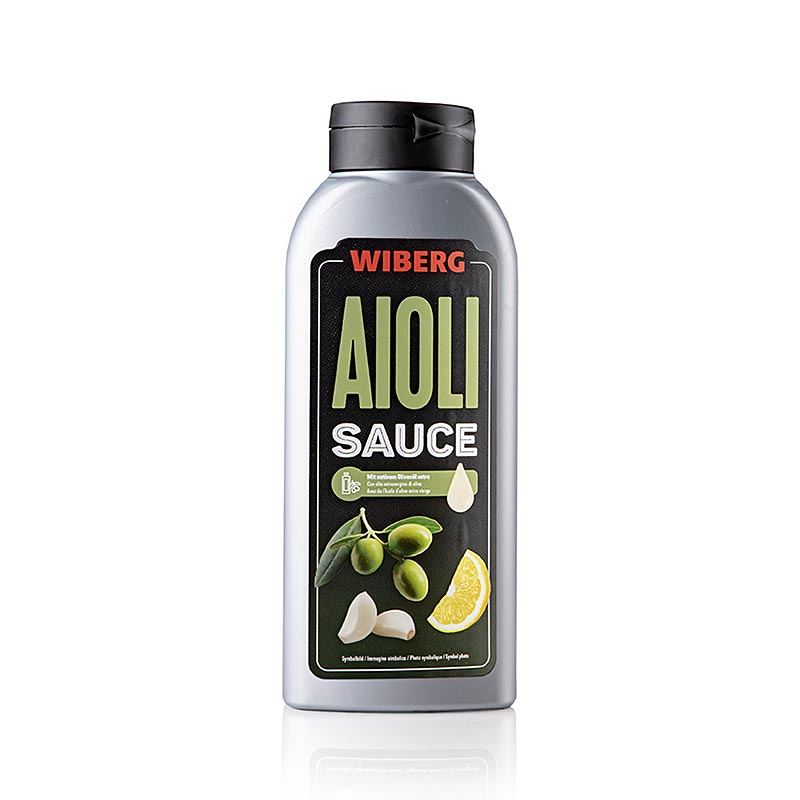Sauce aïoli Wiberg, bouteille squeeze, 730 g
