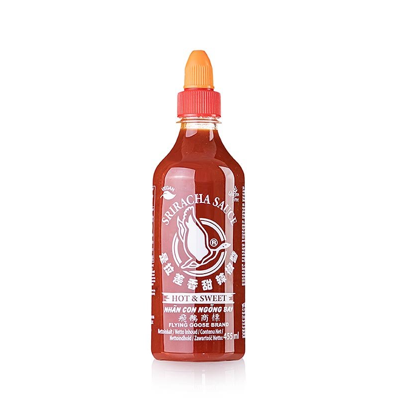 Sauce chili Sriracha, douce-épicée, Flying Goose, 455 ml | Cuisine asiatique et ethnique | thungourmet