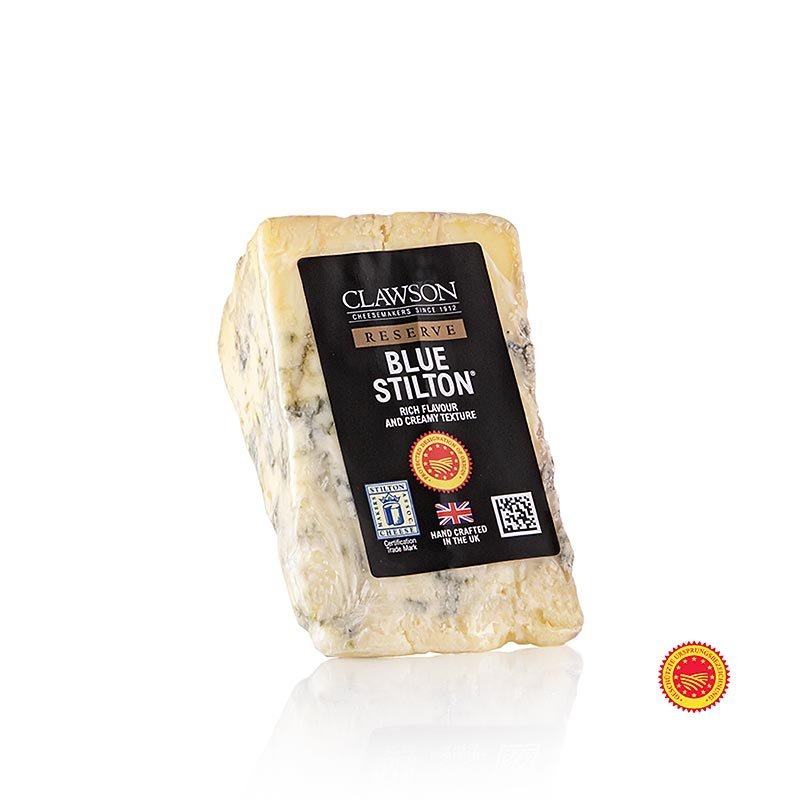 Blue Stilton, fromage anglais à pâte persillée, AOP, 150 g | Fromages | thungourmet