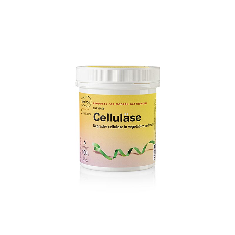 CELLULASE Powder, enzyme de cellulose, TÖUFOOD, 100 g