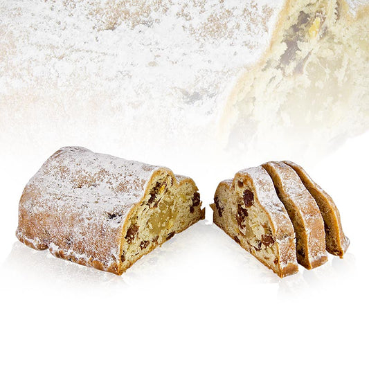 Original "Willinger Christinenstollen" avec cœur en massepain, Von Der Heide, 500 g