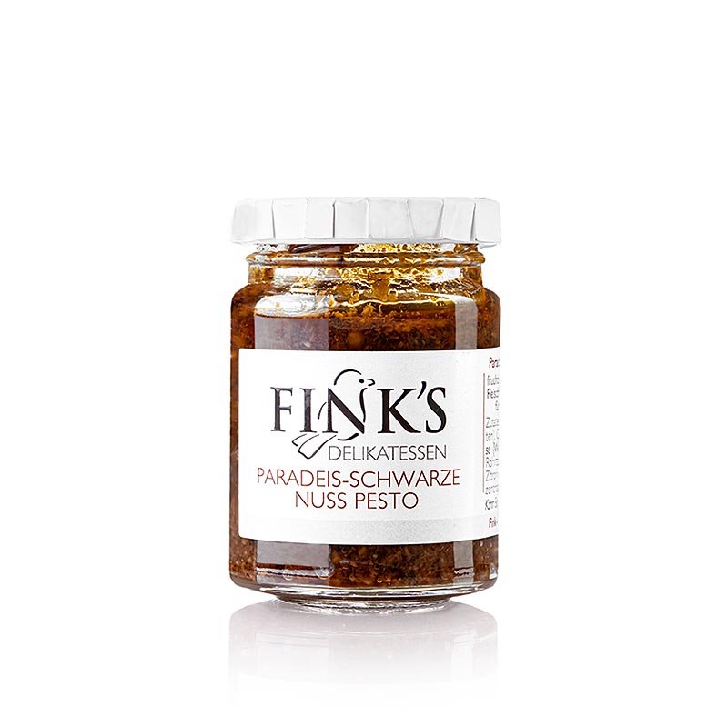 Paradeis (tomates) - Noix noire - Pesto, Fink´s Delikatessen, 115 g | Sauces, soupes, fonds | thungourmet