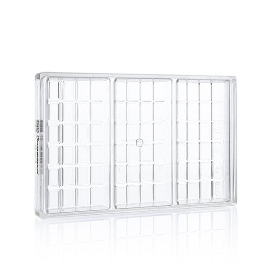 Moule à chocolat « tablette », 161 x 78 x 15 mm, 3 pièces, pour environ 200 g, Brunner, 1 pièce | Non alimentaire / Quincaillerie / Accessoires pour barbecue | thungourmet