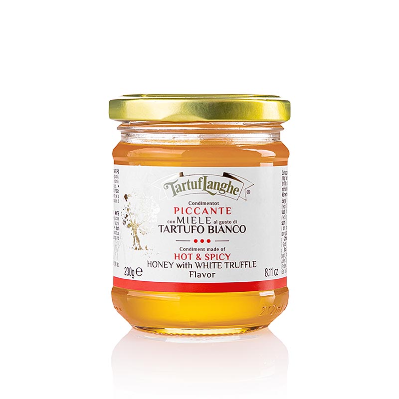 Tartuflanghe Miel épicé au goût de truffe blanche 230 g