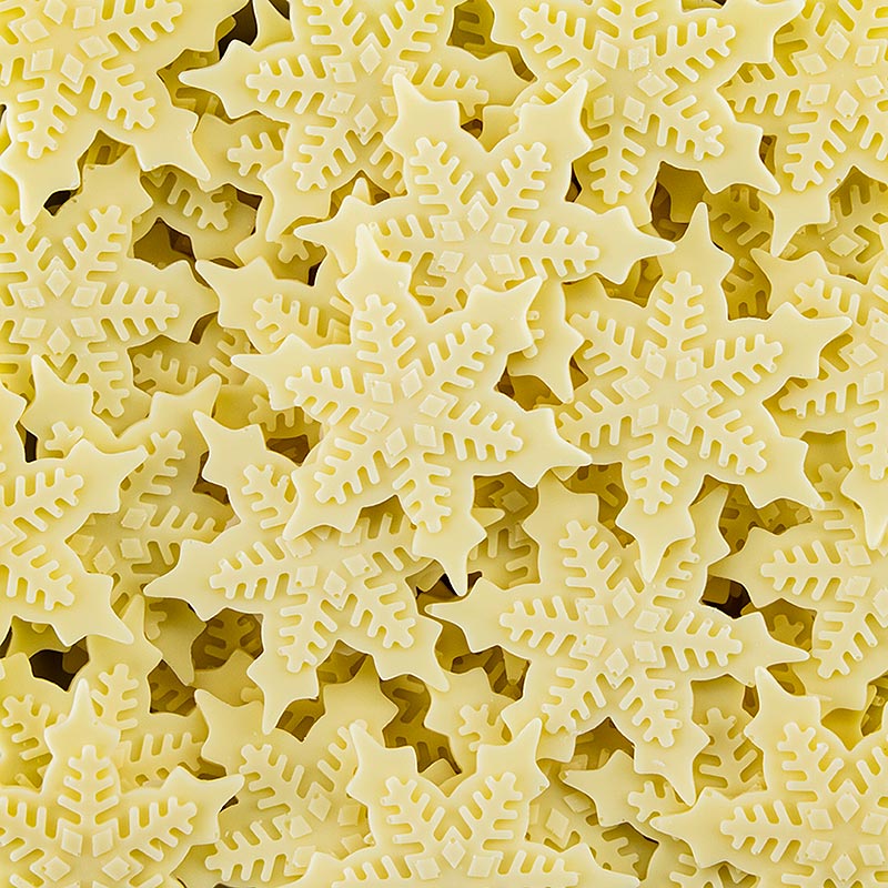 Plaques de chocolat "ice crystal /flocon de neige", 55mm, Dobla (79151), 360 g, 88 pcs