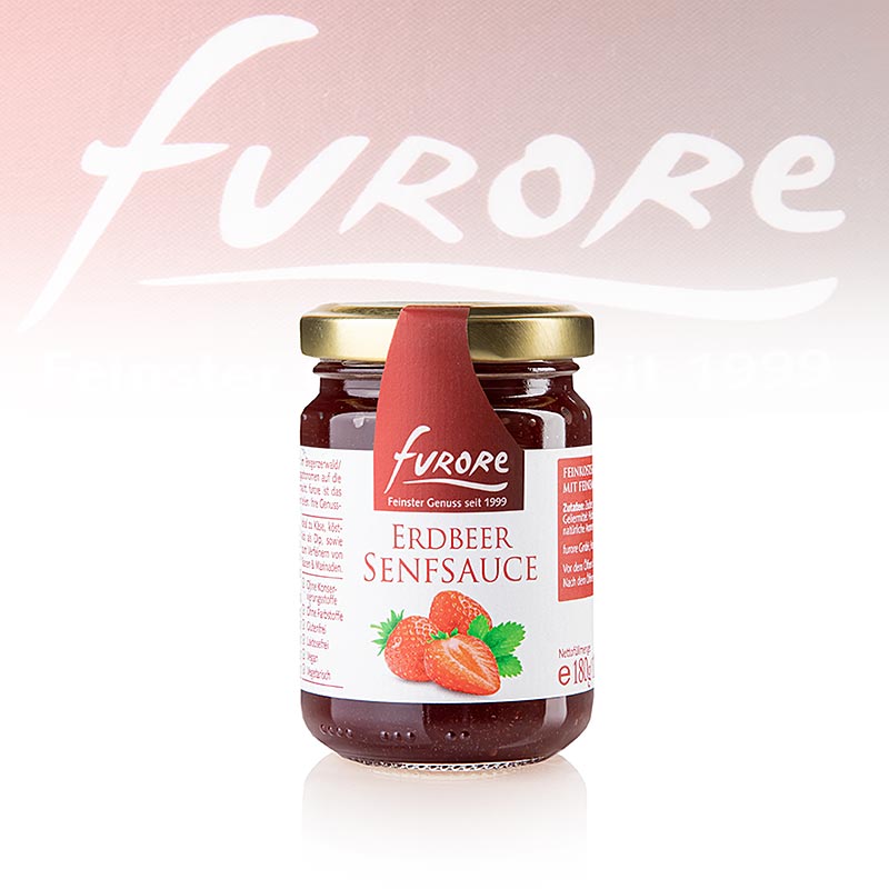 Sauce fraise-moutarde, Furore, 130 ml | Sauces, soupes, fonds | thungourmet