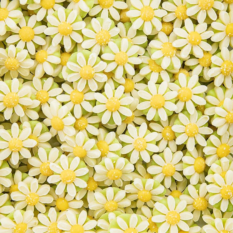 « Daisy » Marguerites en chocolat, Dobla (79103), 152 g, 200 pièces | Couverture, moules à chocolat, produits chocolatés | thungourmet