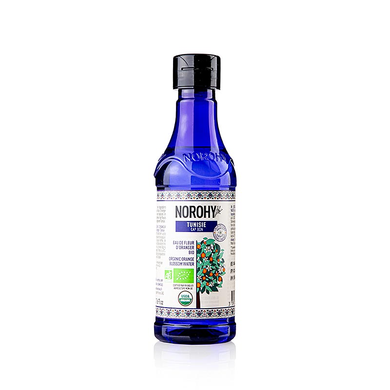 Norohy - Eau de fleur d'oranger de Tunisie, BIO, 225 ml