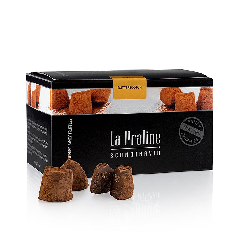 La Praline Fancy Truffles, truffes au chocolat et au caramel, Suède, 200 g | Biscuits, chocolats, snacks | thungourmet