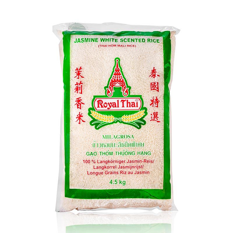 Riz jasmin, 4,5 kg | Riz, légumineuses, noix, marrons | thungourmet