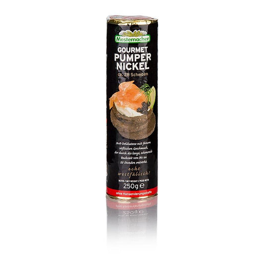 Pumpernickel - Amuse - Bouche, fette rotonde, 250 g, 28 pezzi | Farina, cereali, impasti, miscele per dolci | thungourmet