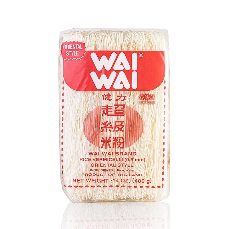 Riso - Vermicelli, fini (spaghetti di riso), 400 g | Asia & Ethno Food | thungourmet