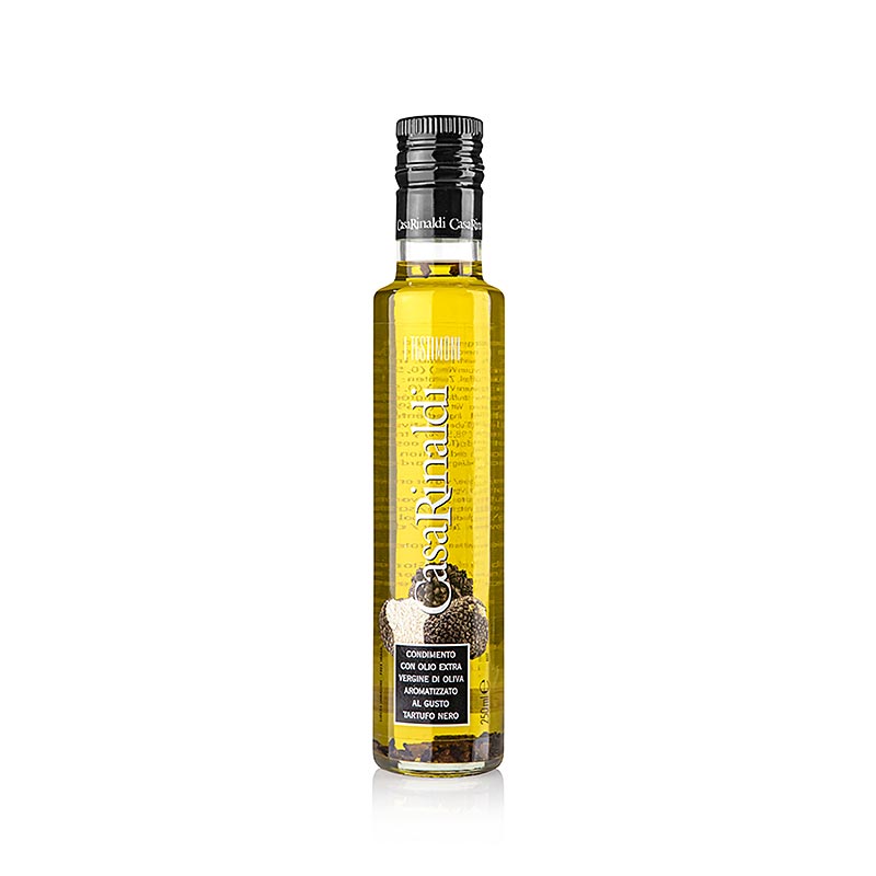 Olio extravergine di oliva, Casa Rinaldi al tartufo bianco e tartufo estivo, 250 ml