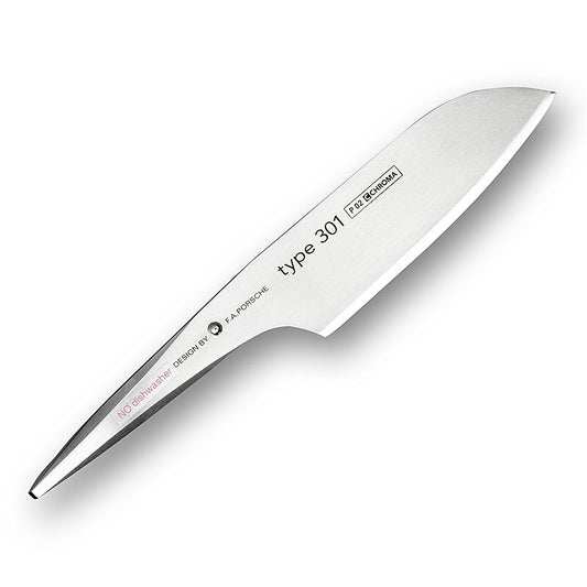 Chroma tipo 301 P-2 Coltello spelucchino Santoku, ideale per pesare e tritare erbe fresche, lama da 18 cm, coltello da cucina di alta qualità per verdure ed erbe (tedesco)