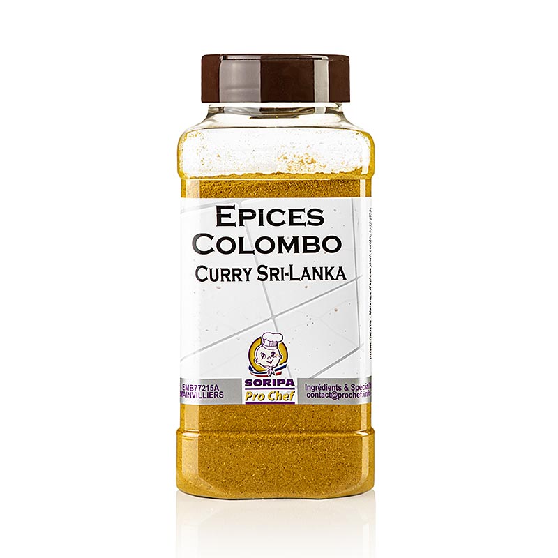 Spezie Colombo, curry dello Sri Lanka, stile Antille, 550 g