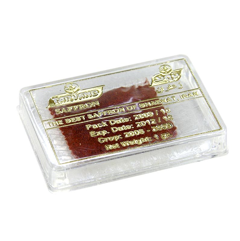 Zafferano - Polvere, Iran, 1 g | Sale, pepe, spezie, aromi, verdure essiccate | thungourmet