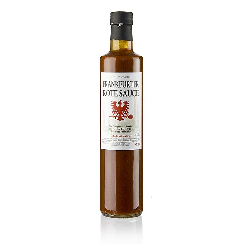 Kornmayer - Salsa rossa di Francoforte, salsa al curry con sidro di mele, 500 ml Salse, zuppe, fondi | thungourmet