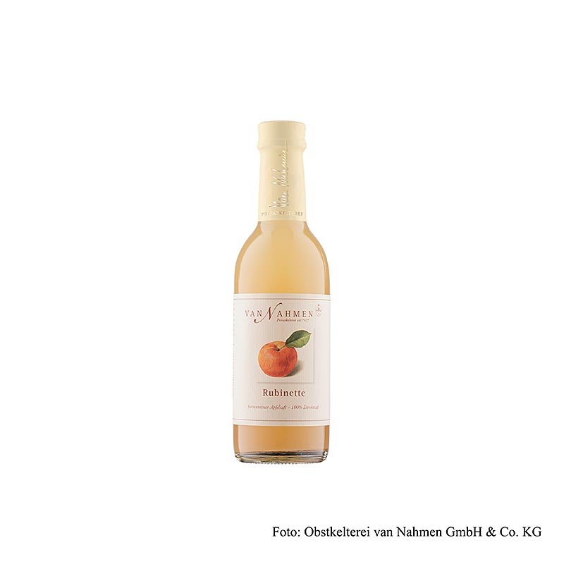van Nahmen Succo di mela Rubinette, 100% succo diretto, 250 ml Caffè, tè, bevande analcoliche | thungourmet