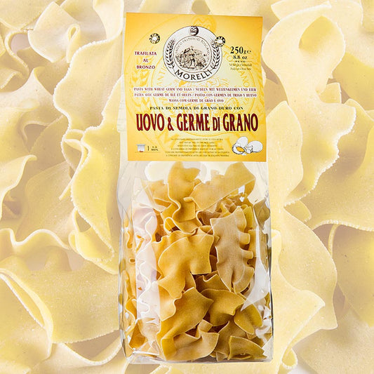 Morelli 1860 Straccetti, Germe di Grano, con uova e germe di grano, 250 g Pasta, prodotti a base di pasta, freschi/secchi | thungourmet