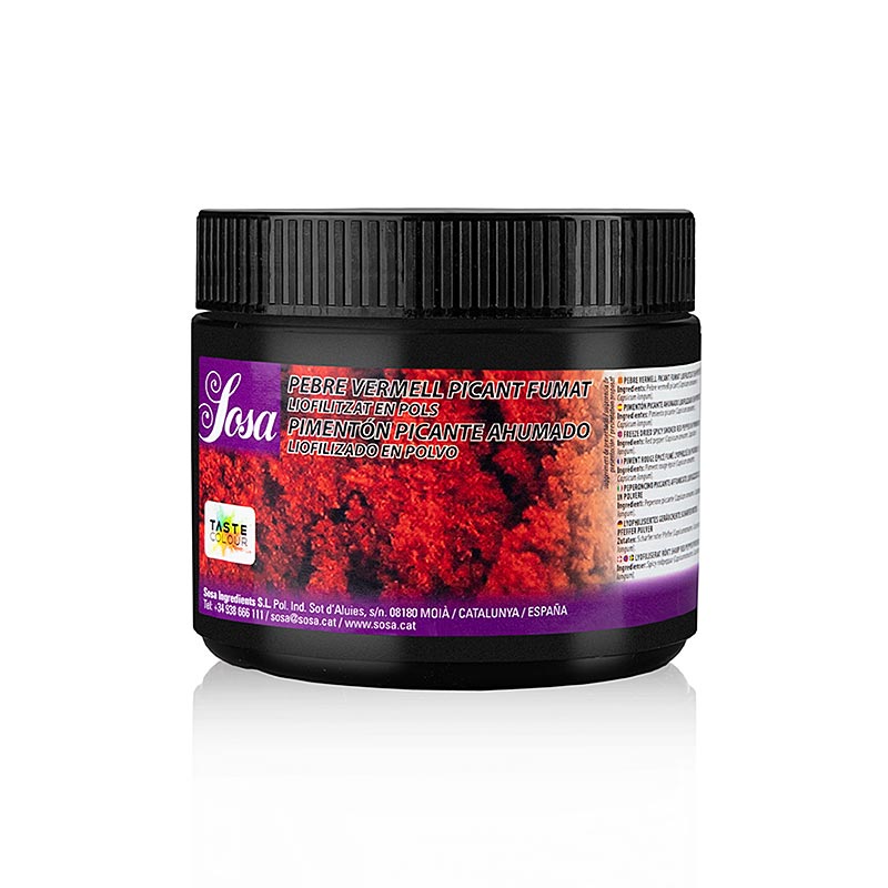 Paprika in polvere, rossa, piccante, affumicata, 250 g