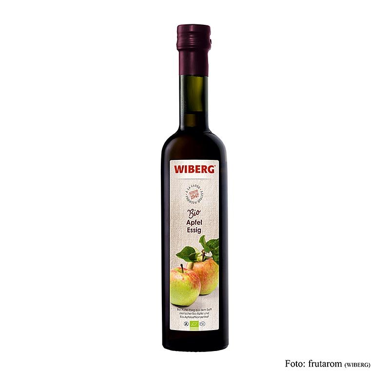 Aceto di mele non filtrato, Wiberg, acidità 5%, biologico, 500 ml Aceto e olio | thungourmet