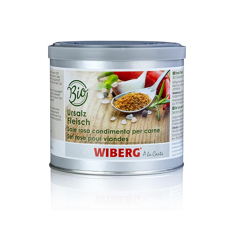 Wiberg Ursalz Carne, BIO - Sale aromatizzato, 320 g | Sale, pepe, spezie, aromi, verdure essiccate | thungourmet