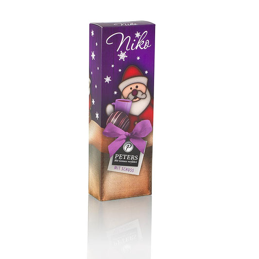 Cioccolatini di Natale - "Niko", con alcol, Peters, 62 g, 5 pz.