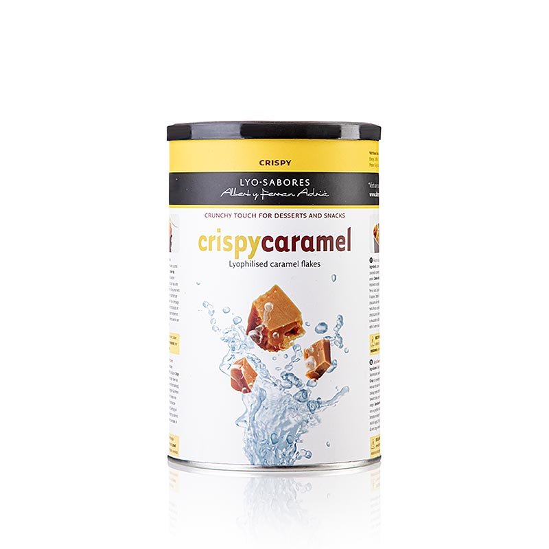 Lyo - Sabores, Crispy Caramel, fiocchi al gusto di caramello, 200 g | Prodotti a base di frutta, puree, verdure e germogli | thungourmet