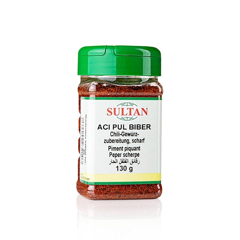 Pul Biber, condimento turco al peperoncino, 130 g | Sale, pepe, spezie, aromi, verdure essiccate | thungourmet
