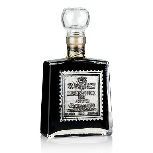Leonardi - Aceto Balsamico Modena IGP/g.g.A., Velluto Ocra, 10 anni, 250 ml Aceto e olio | thungourmet