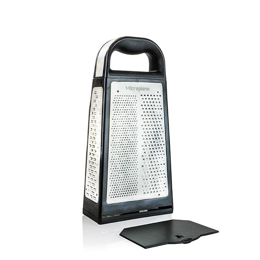 Serie Elite - Grattugia a torre, 5 superfici di grattugiatura, fine/affettatrice/medio-grossa/molto grossa, 1 pz | Non Food / Ferramenta / Accessori per barbecue | thungourmet
