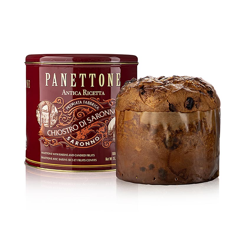 Weihnachtskuchen Panettone - Klassik, Metalldose Cornice, Lazzaroni, 1 kg