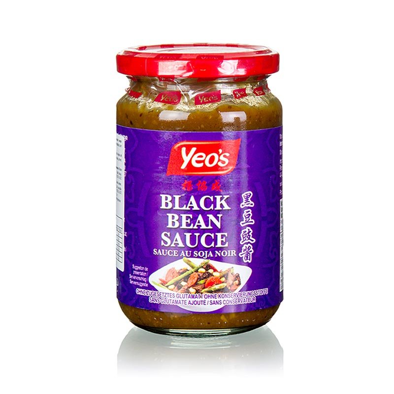Salsa di fagioli neri, con aglio, Yeos, 270 g | Asia & Ethno Food | thungourmet