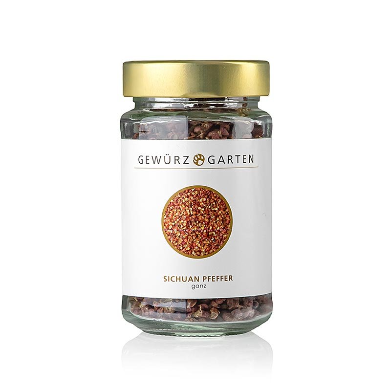 Gewürzgarten Pepe Gewürzgarten - Rosso, raccolto a mano (pepe di Sichuan), 50 g | Sale, pepe, spezie, aromi, verdure essiccate | thungourmet