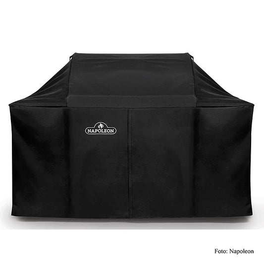 Copertura Napoleon - per barbecue a gas RogueSE 625, ripiani laterali ripiegati, 1 pz - Una copertura durevole e resistente alle intemperie progettata per il barbecue a gas Napoleon RogueSE 625, caratterizzata da un design elegante con ripiani laterali e funzionalità di facile utilizzo.