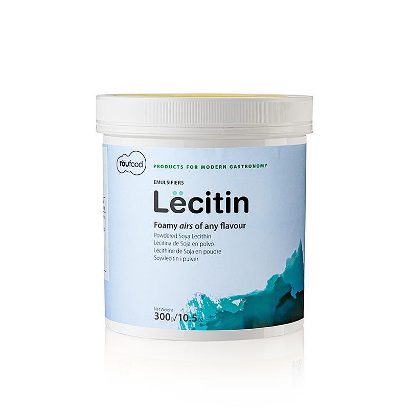 TÖUFOOD LËCITIN, emulsionante lecitina, 300 g