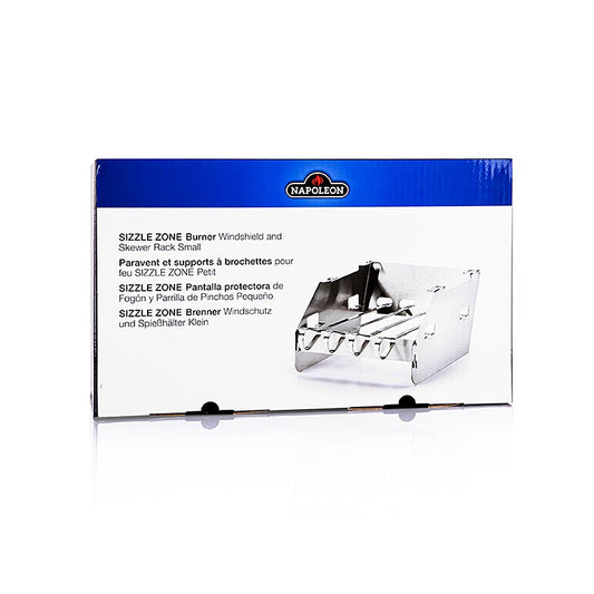 Accessori per barbecue Napoleon - Scudo antivento per SIZZLEZONE, piccolo, 1 pz - Scudo protettivo per il SIZZLEZONE per proteggerlo dal vento