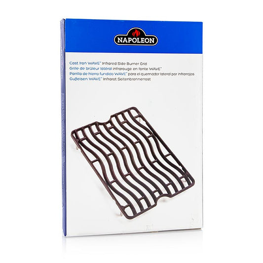Napoleon Grillzubehör - Griglia per bruciatore laterale, in ghisa, per SIZZLE ZONE, grande, 1 pz - Griglia per bruciatore laterale in ghisa di alta qualità e di lunga durata per i grill Napoleon