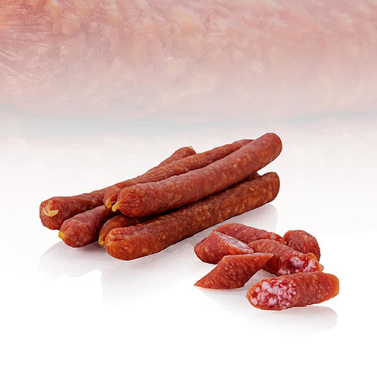 VULCANO Vulcanossi Peperoncini (piccanti), Mini salami, 85 g | Prosciutto, salumi, carne | thungourmet