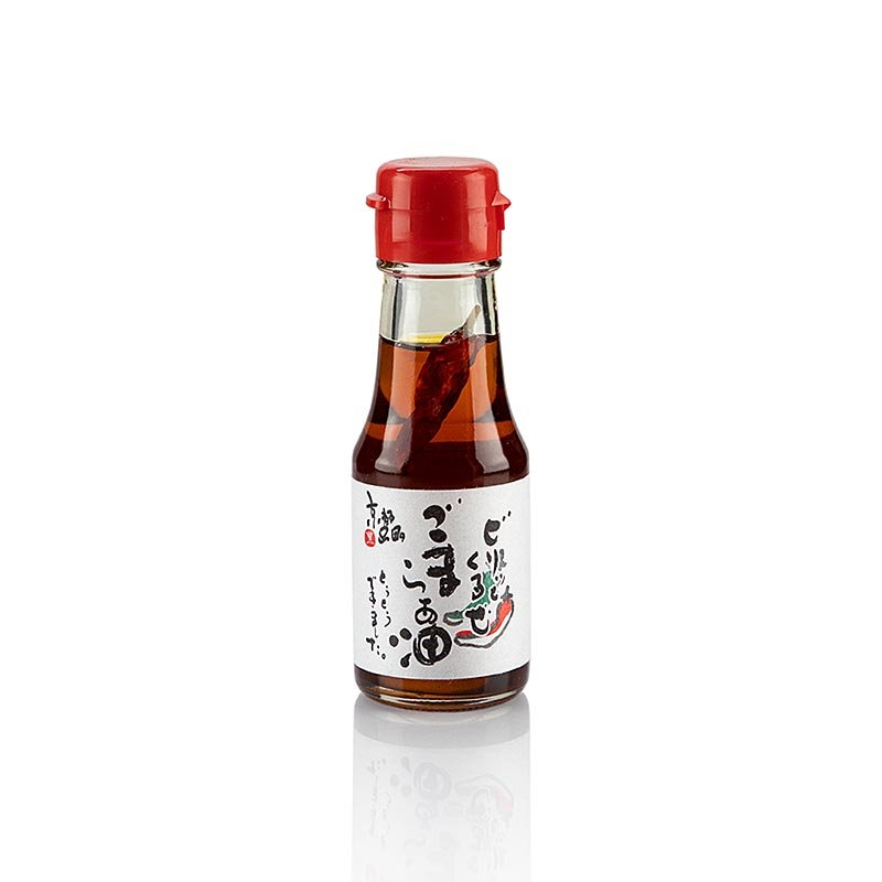 Olio di sesamo Rayu con peperoncino, Yamada, 65 ml | Asia & Ethno Food | thungourmet